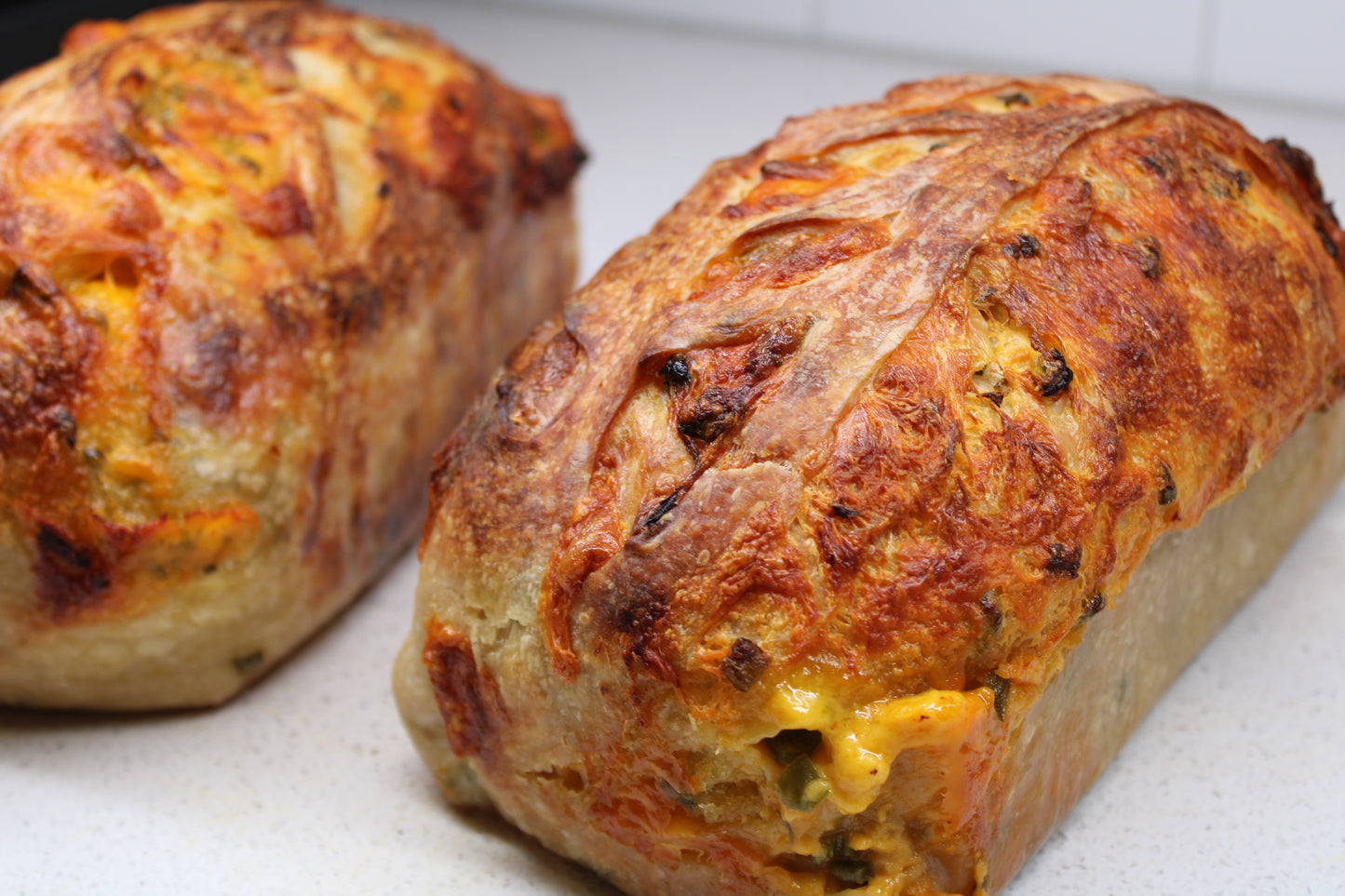 Jalapeño Cheddar Sourdough Loaf