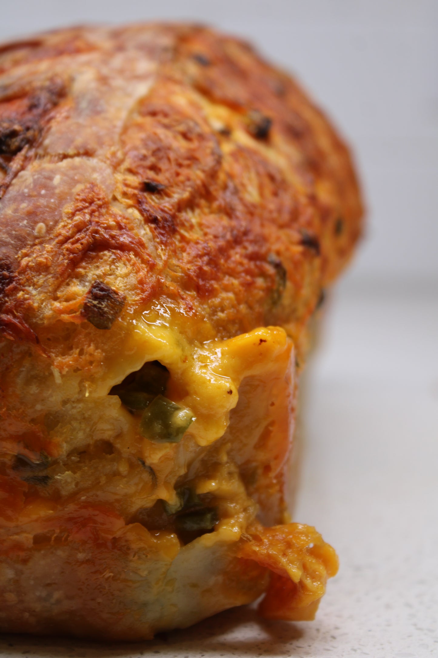 Jalapeño Cheddar Sourdough Loaf